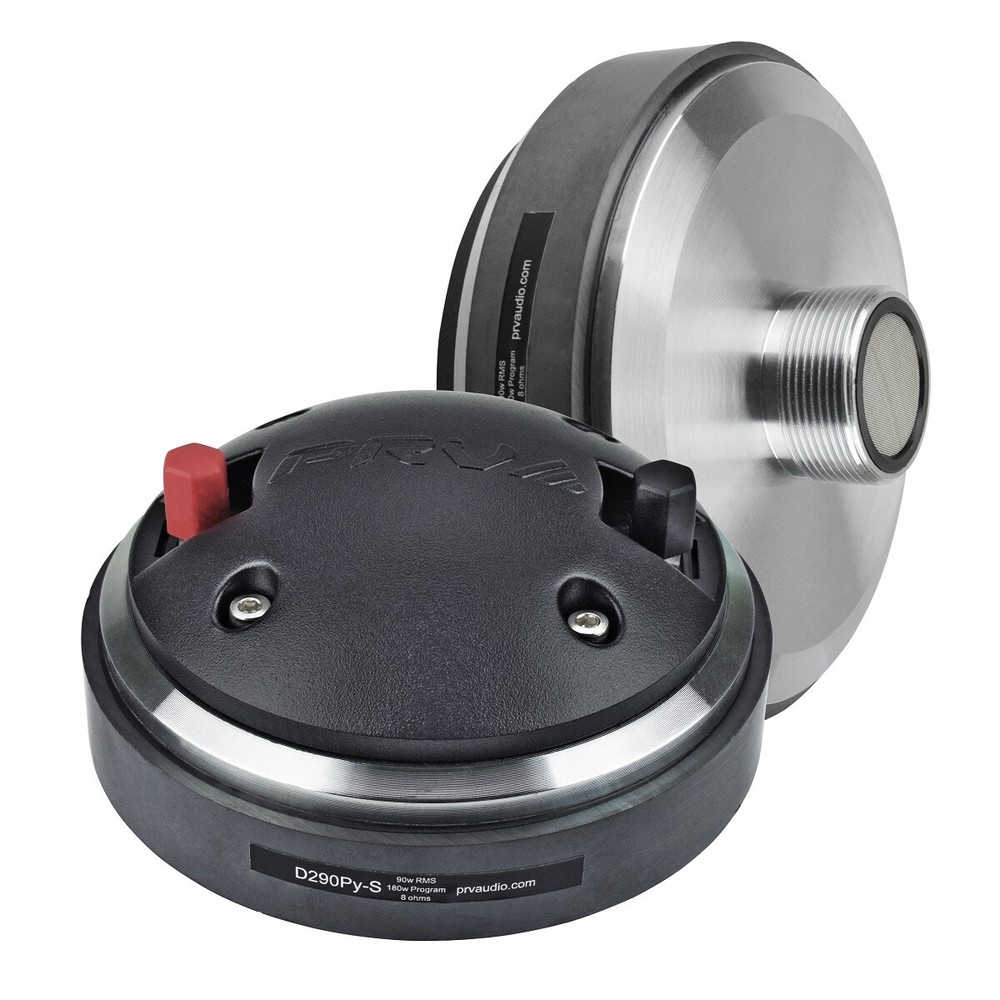 2x PRV Audio D290Py-S 1" Exit Compression Driver PRO Audio + WGP14-25 Gold Horn
