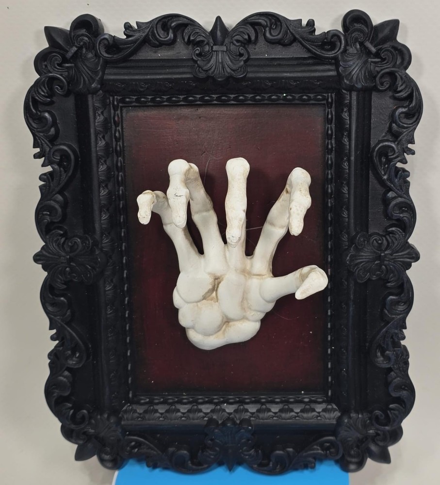 Skeleton Hand Wall Decor, 10"