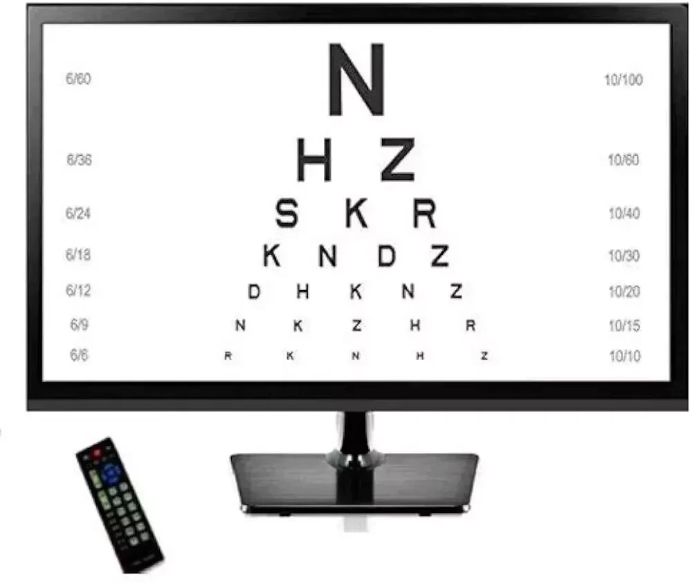 Vision Acuity Digital Chart Visual Color LCD Acuity Chart