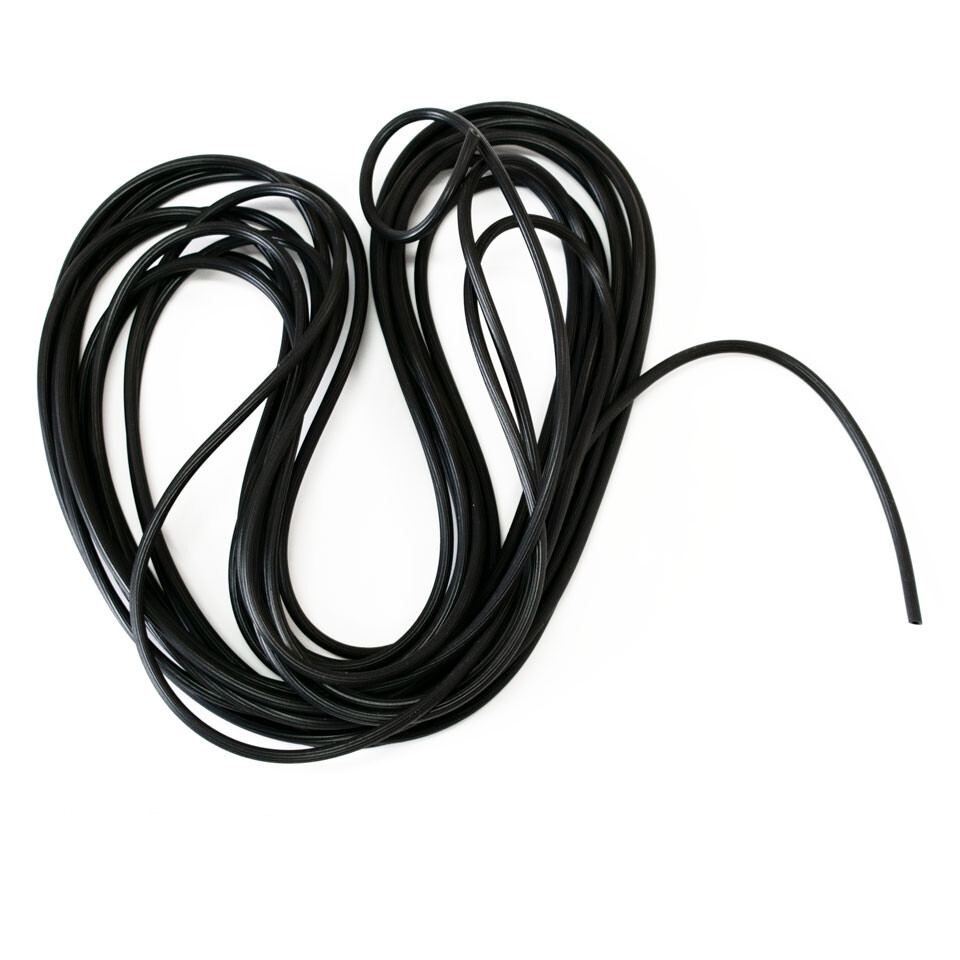 .220"x100' SCREEN SPLINE - BLACK