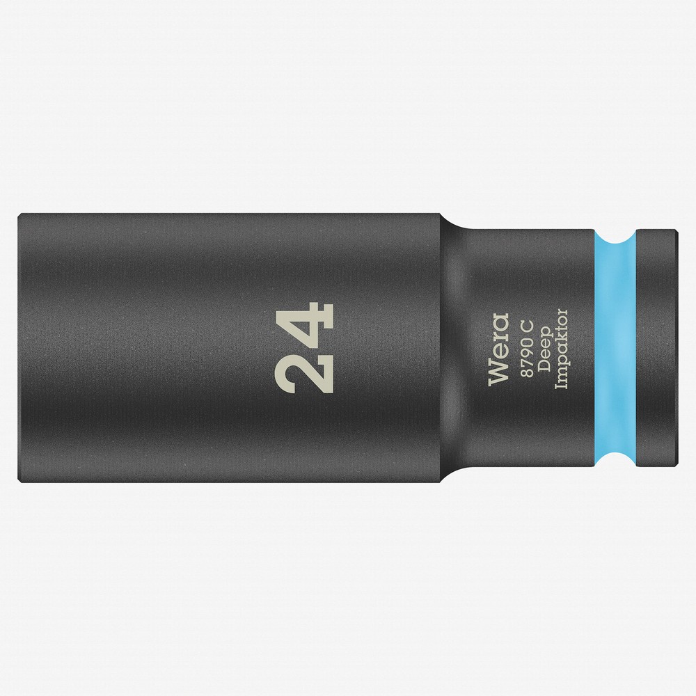 Wera 004839 Impact Deep Socket, 1/2" Drive, 24mm