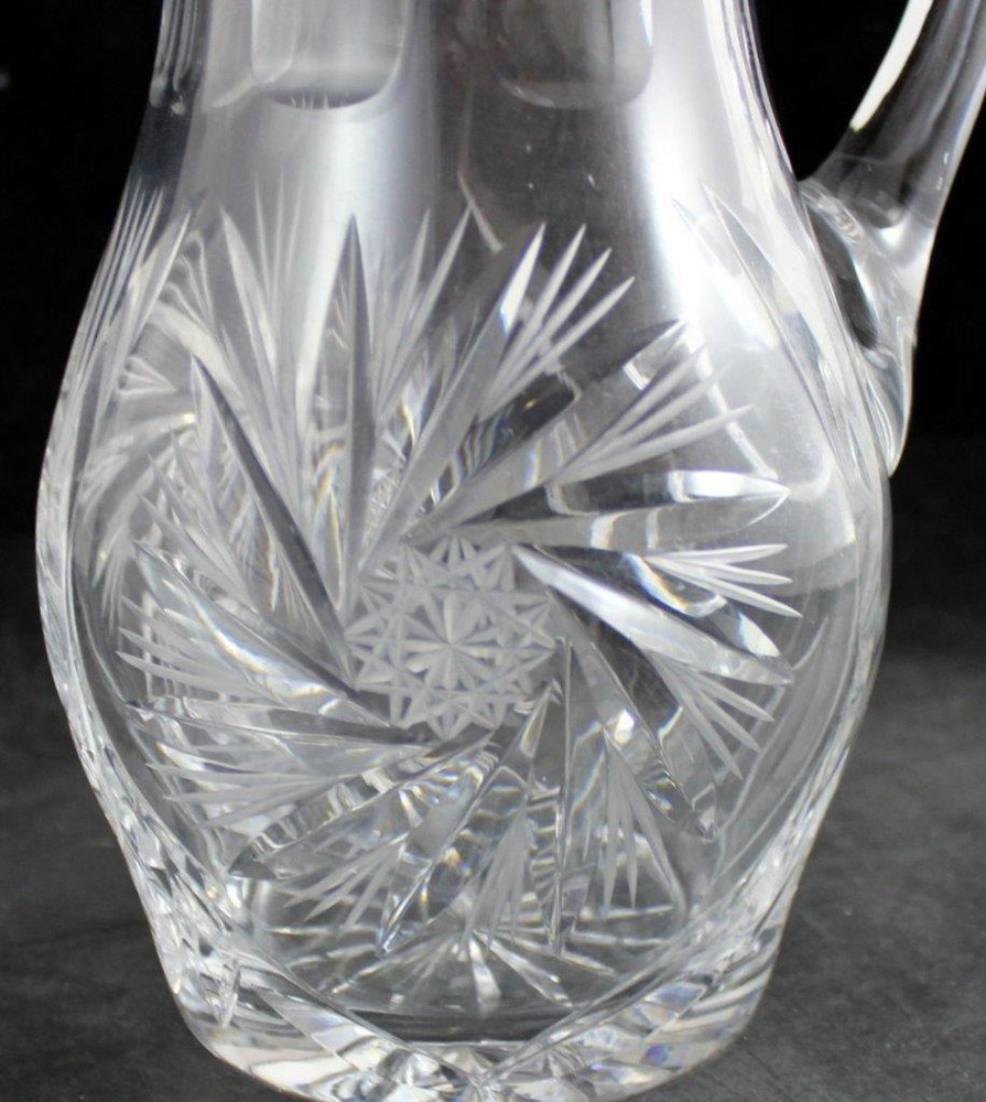 American Cut Crystal Eleano 32 Ounce Pitcher