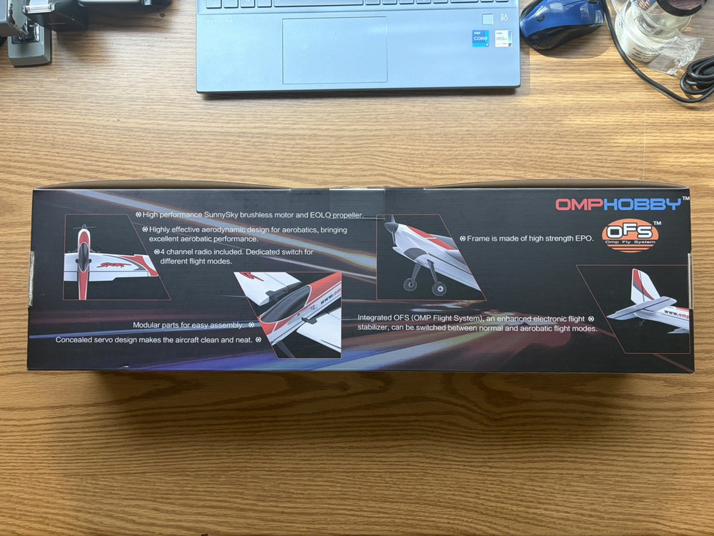 OMP Hobby S-720 Sport Radio Control RC Plane
