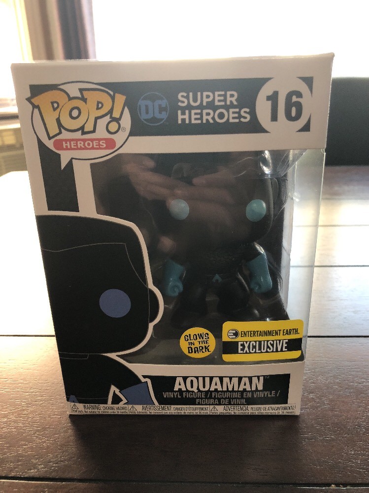 Funko Pop! DC Justice League: Aquaman Silhouette #16 Exclusive