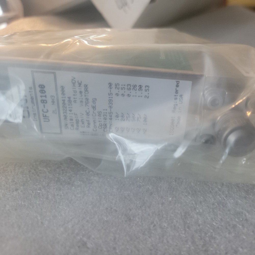 Unit Instruments UFC-8100 MFC NH3/CO2 2SLM Come With Certificate