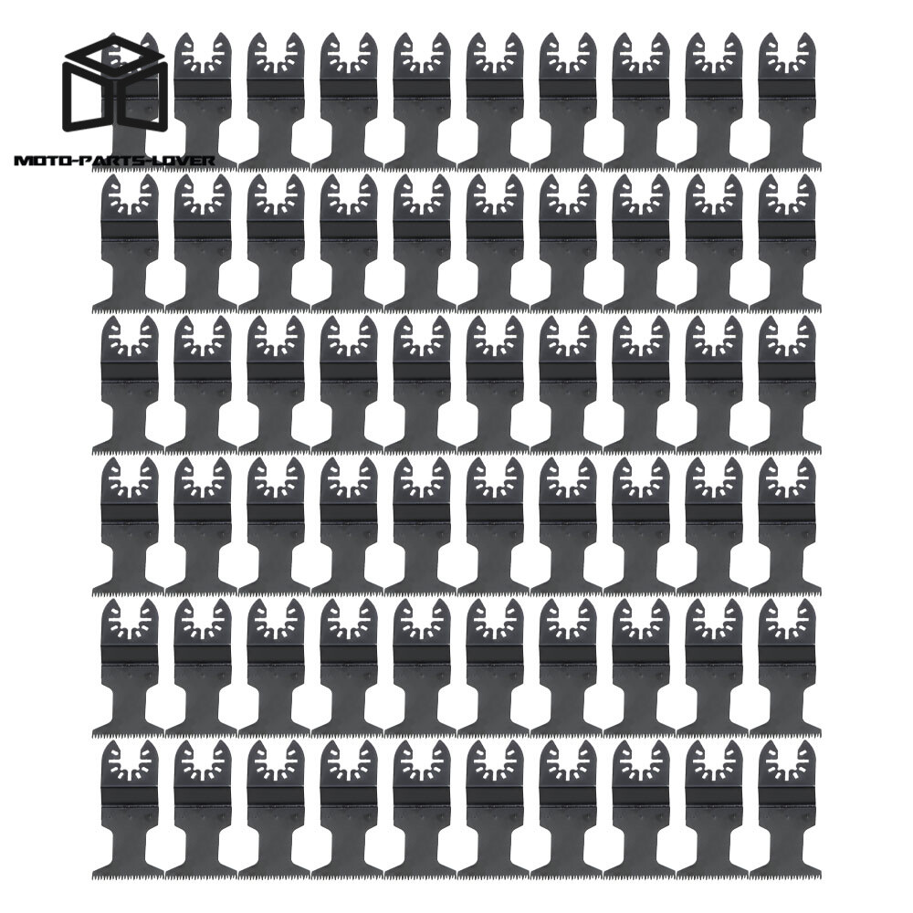60-Pack Multi-tool Oscillating Fast Release Saw Blade Cutting Soft Metal
