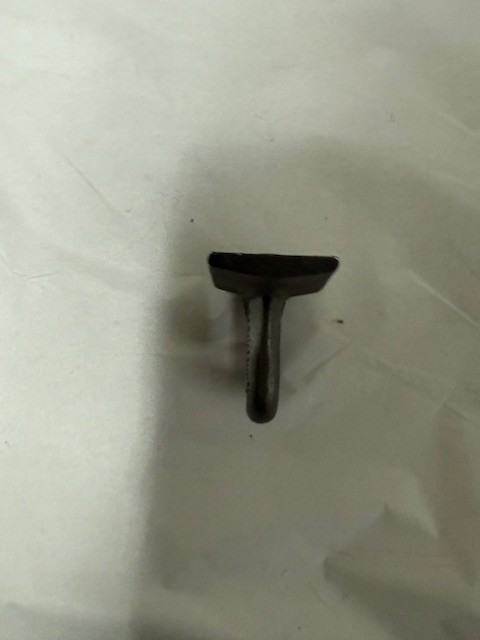 Welded on D-ring tie down anchor