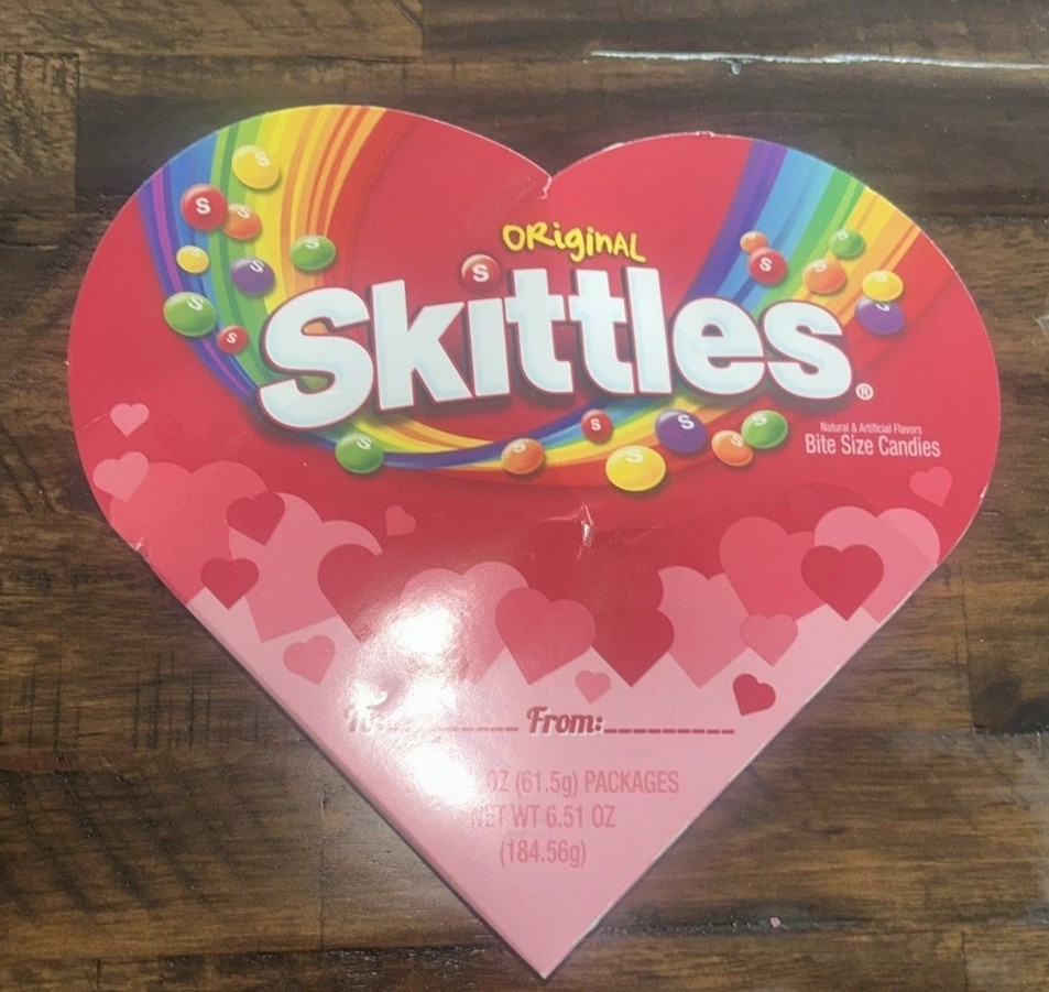 Skittles Valentine's Day Gift. Exp. 12/2026