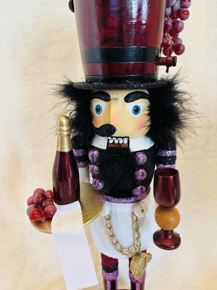 Kurt Adler 19" Hollywood Wine Nutcracker - Beautiful!!