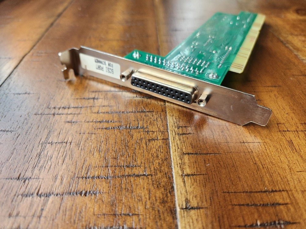 DOMEX 436P ISA Controller Card - 25 Pin SCSI Port For Scanner