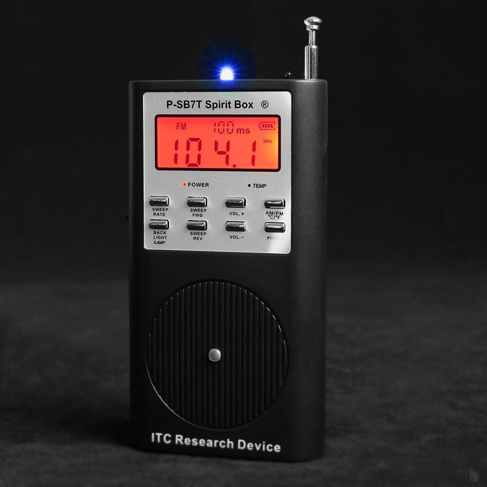 Advanced Spirit Box for Paranormal Research - Adjustable Sweep Speed Technology