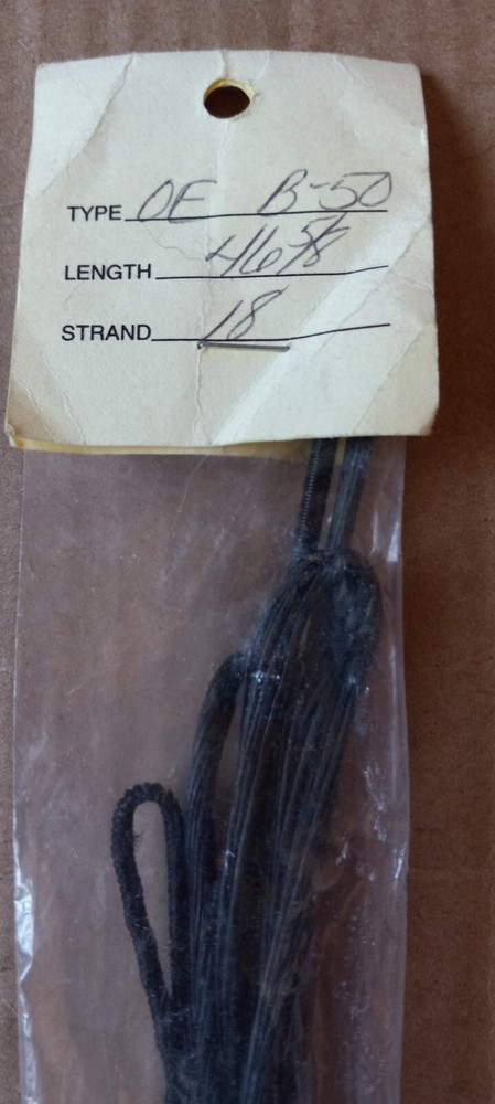 J & D Custom Strings Bow String B-50 - NOS