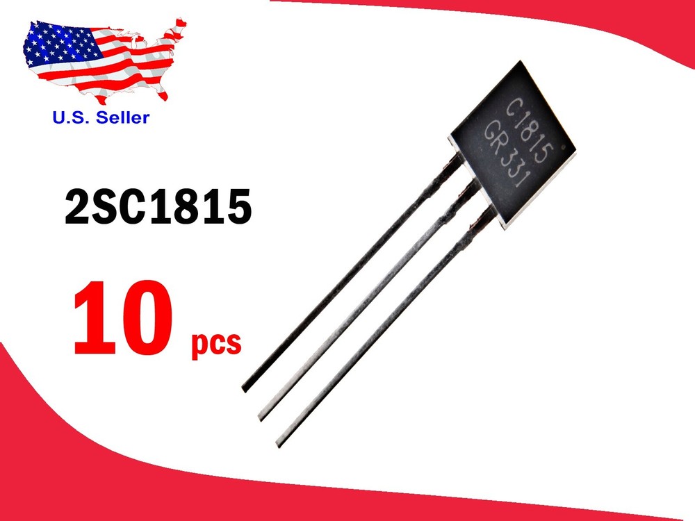 2SC1815 (10 pcs) Transistors - Free & Fast shipping