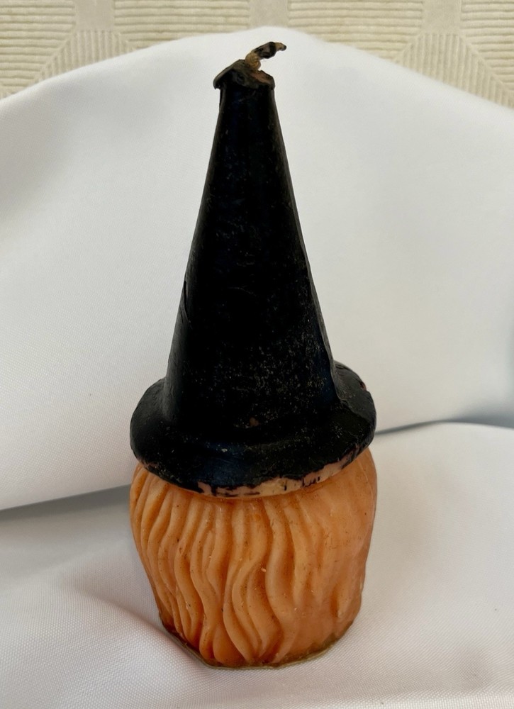 Vintage 1950- 1960’s Gurley Witch Candle Unlit