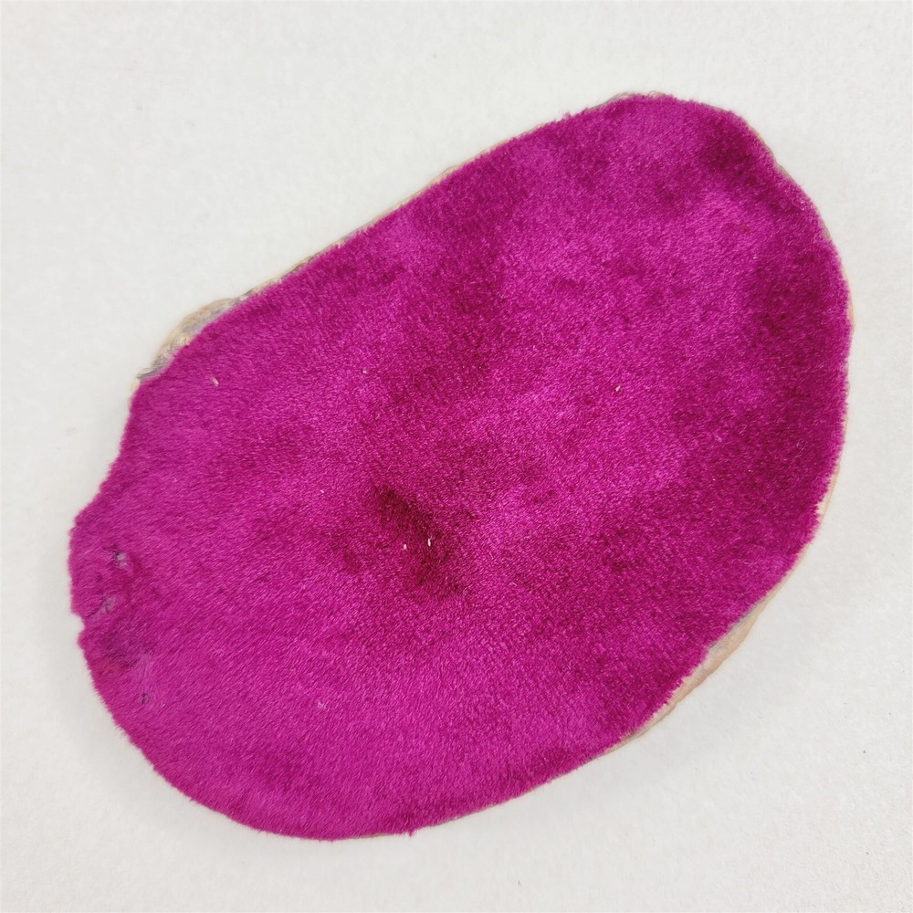 3 Cut Polished Agates Rocks Crystal Lapidary - Felt Backs