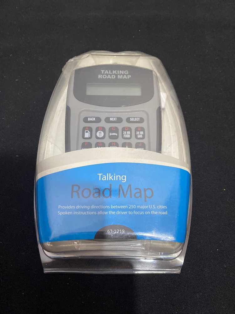 Talking Road Map by Radio Shack #63-1219