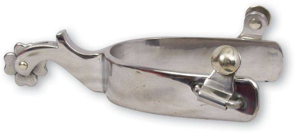 Classic Equine Performance Series 1'' Band Spur Null Silver