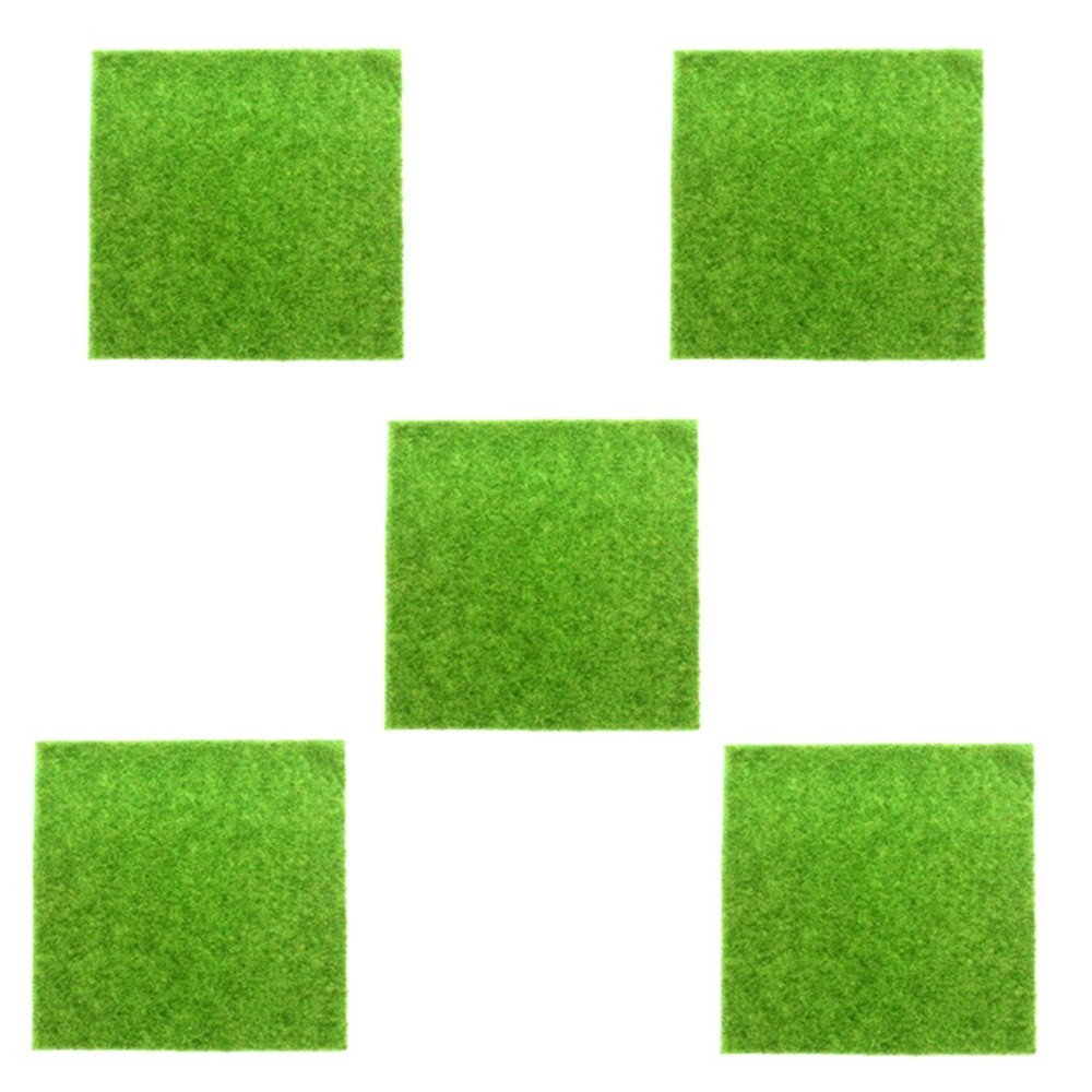 Artificial Turf DIY  Simulation Flocking Turf Moss Micro-Landscape Plant3522