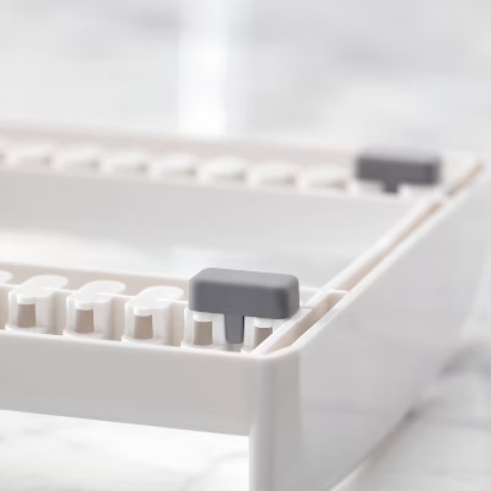 Bakeware Rack: Non-Slip Kitchen Organizer with Multi