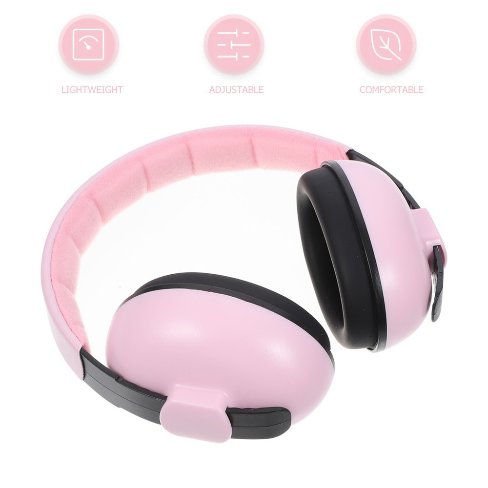 Baby Noise Reduction Earmuffs Infant Hearing Protector Lightweight Comfortable