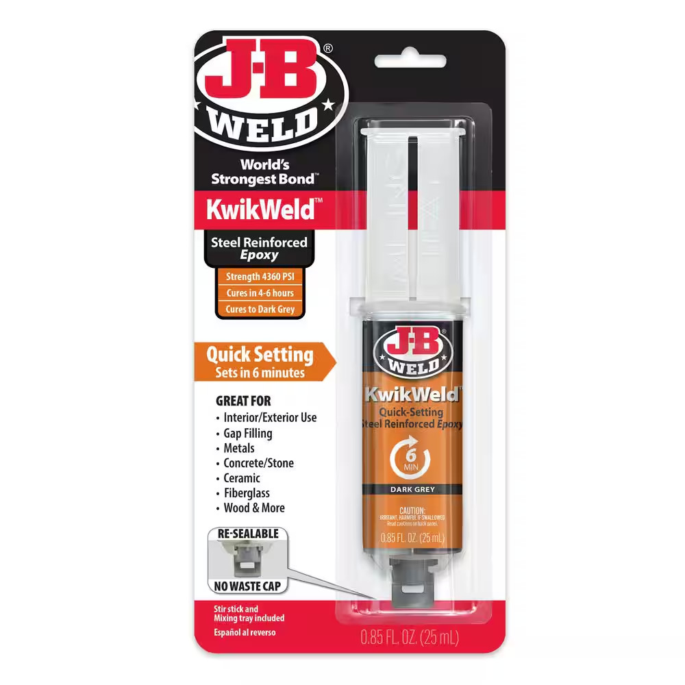 Kwikweld 0.1 Oz. Epoxy Syringe