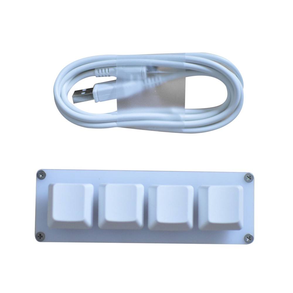 4-key Keypad Keyboard USB Mini Mechanical Keyboard DIY Custom Shortcut Macro e