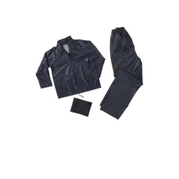 Endurance Navy Lightweight Waterproof Rain Suit Jacket & Trousers size Medium