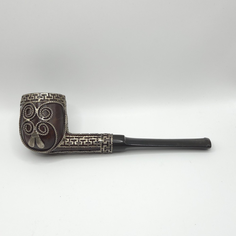Vintage Smoke Pipe Metal Details, No Marks