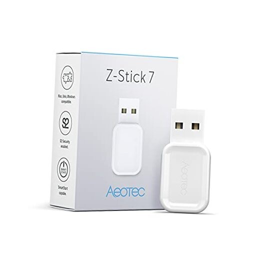 Z-Stick 7 Plus, Zwave Plus USB to Create Z-Wave hub, Gateway Controller with