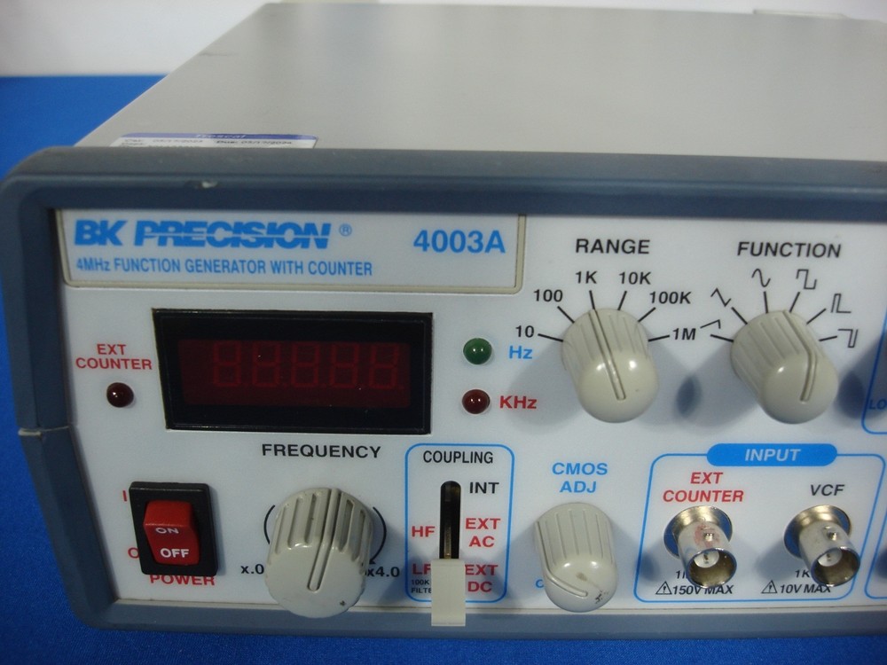 BK Precision 4003A - 4MHz Sweep Function Generator Frequency Counter