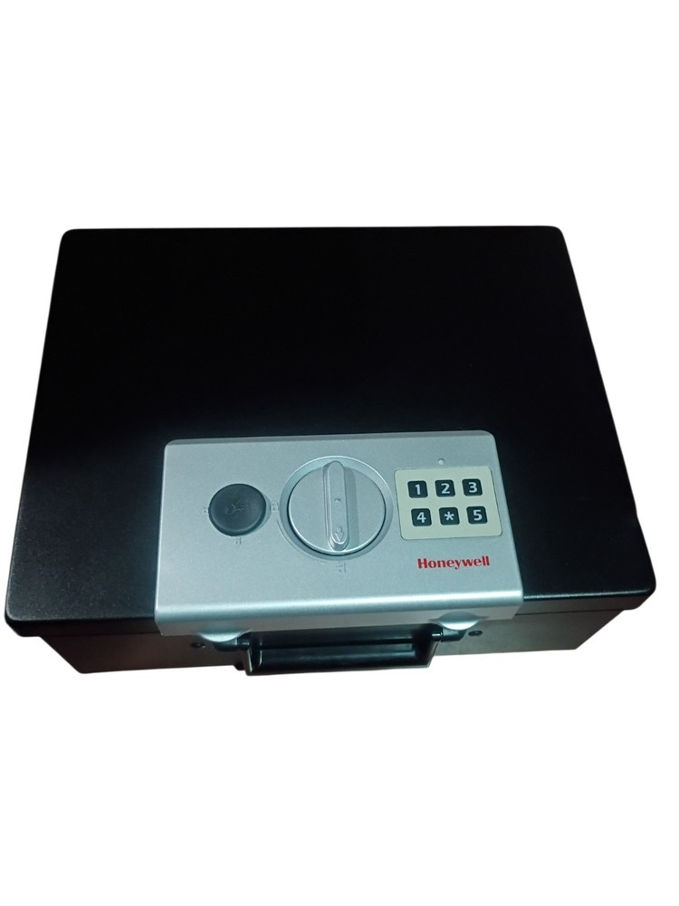 Honeywell Digital Steel Security Box Programmable Lock Keys Padded