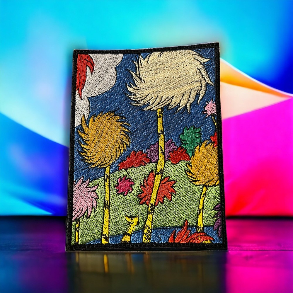 Dr. Seuss Tree stuff Iron On Patch