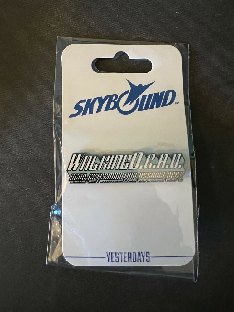 Skybound Yesterday’s The Walking Dead Extermination Assault Dept. Enamel Pin New