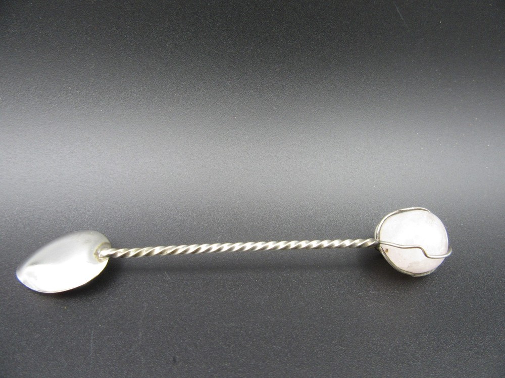M16⭐⭐ A Mocha - Teaspoon with Gemstone Quartz Mocha Spoon ⭐⭐