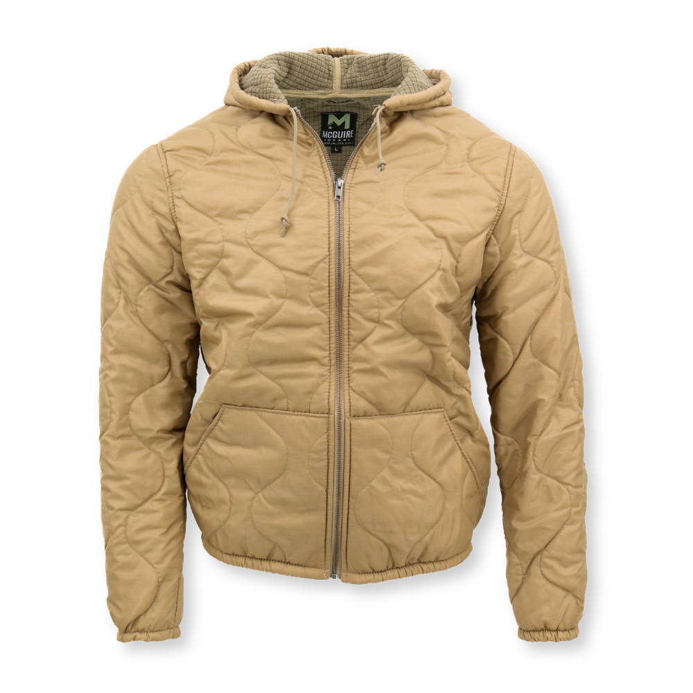 Lightweight Woobie Hoodie with Grid Fleece Lining
