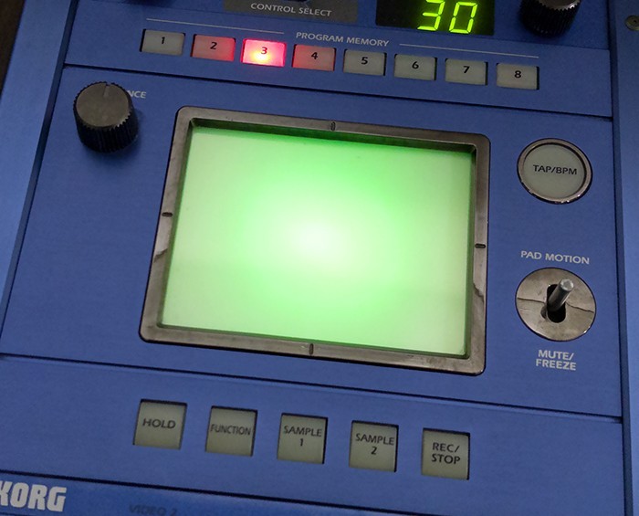 KORG KAOSS PAD Entrancer KPE1 Audio Video Effects Processor Tested WORKING Unit