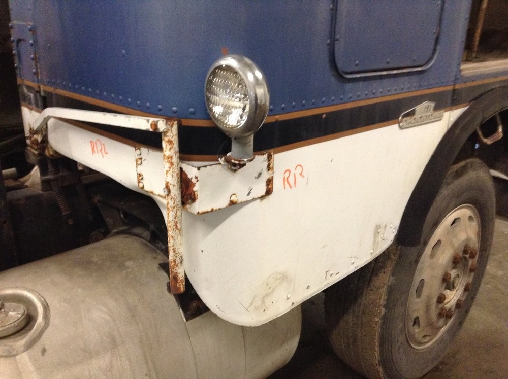 Freightliner FLT ALUMINUM REAR LOWER CAB CORNER Panel