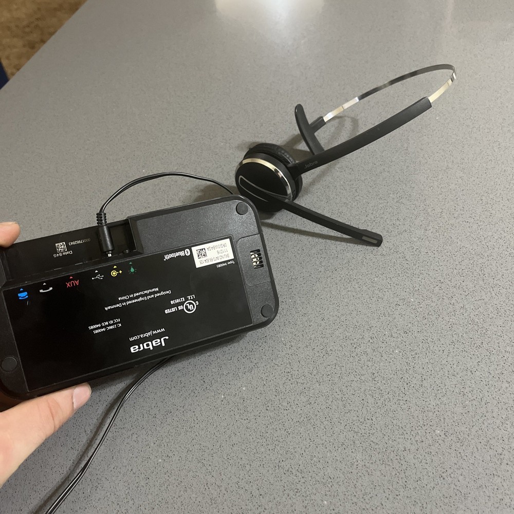 Jabra PRO 9450 Mono Wireless Headset BLACK