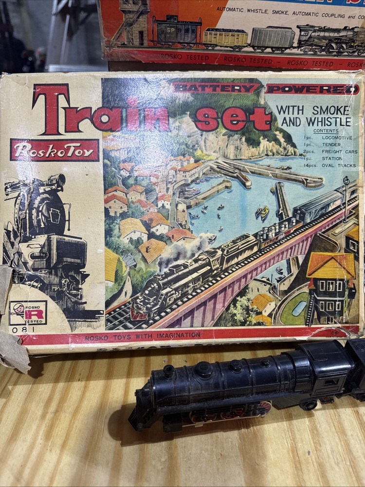 Rosko Toy Train Set - DC Powered