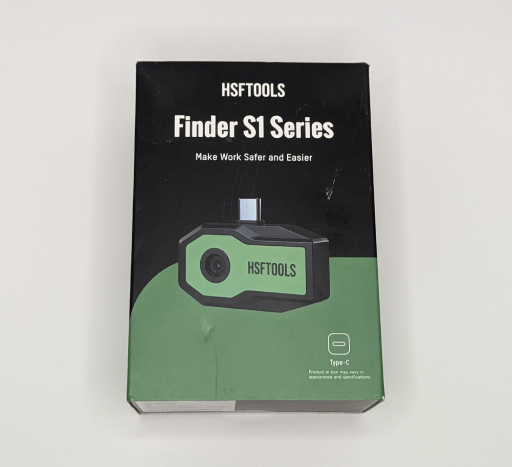 HSFTOOLS Finder S1 Thermal Camera 96x96 IR Resolution, USB-C, Android Compatible