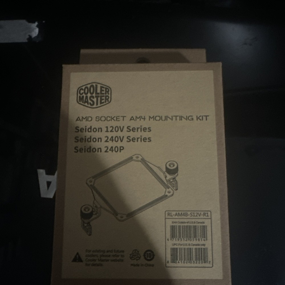 Coolermaster AM4 Mounting Kit RL-AM4B-S12V-R1