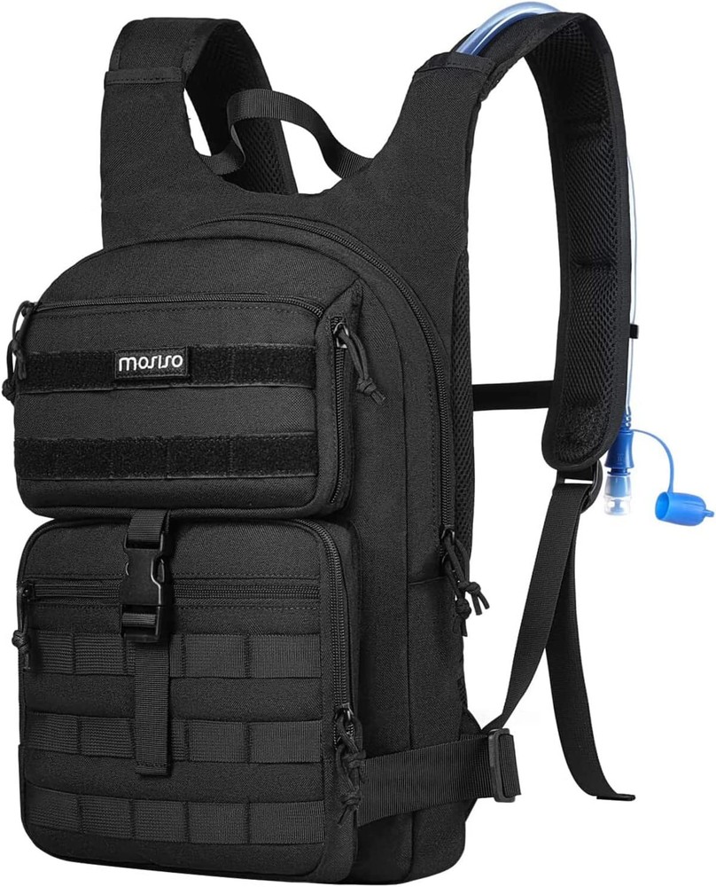 Tactical Hydration Pack Backpack Military Daypack Bag with 3L Water Bladder