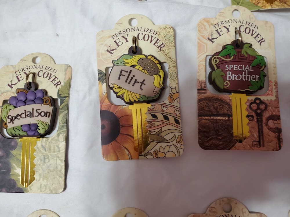 PERSONALIZED KEY COVERS