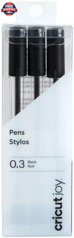 Extra Fine Point Black Pens (3 Pack) for Joy & Joy Xtra Machines