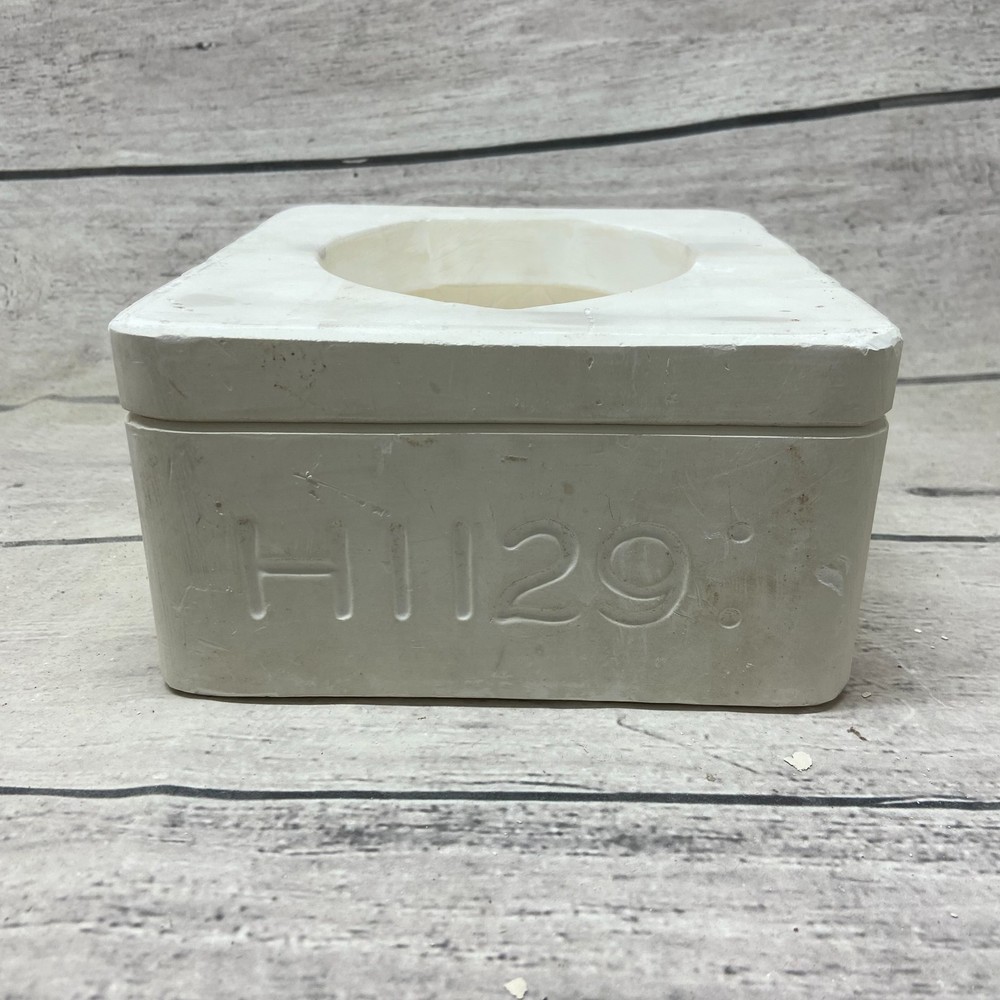 Holland Ceramic Slip Casting Mold Walnut Dish #H1129