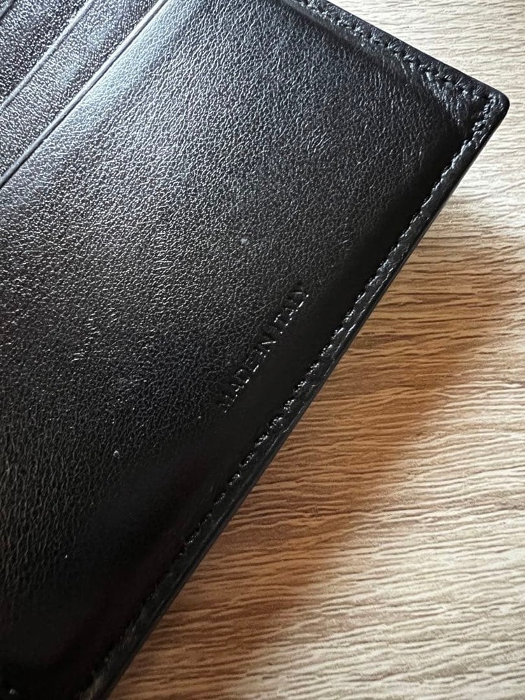 CELINE Black Bi fold Wallet Celine From Japan