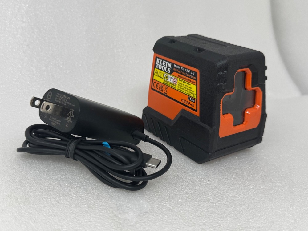 KLEIN TOOLS [93MCLS] MINI RED CROSS LINE LASER LEVEL - [NO BRACKET]