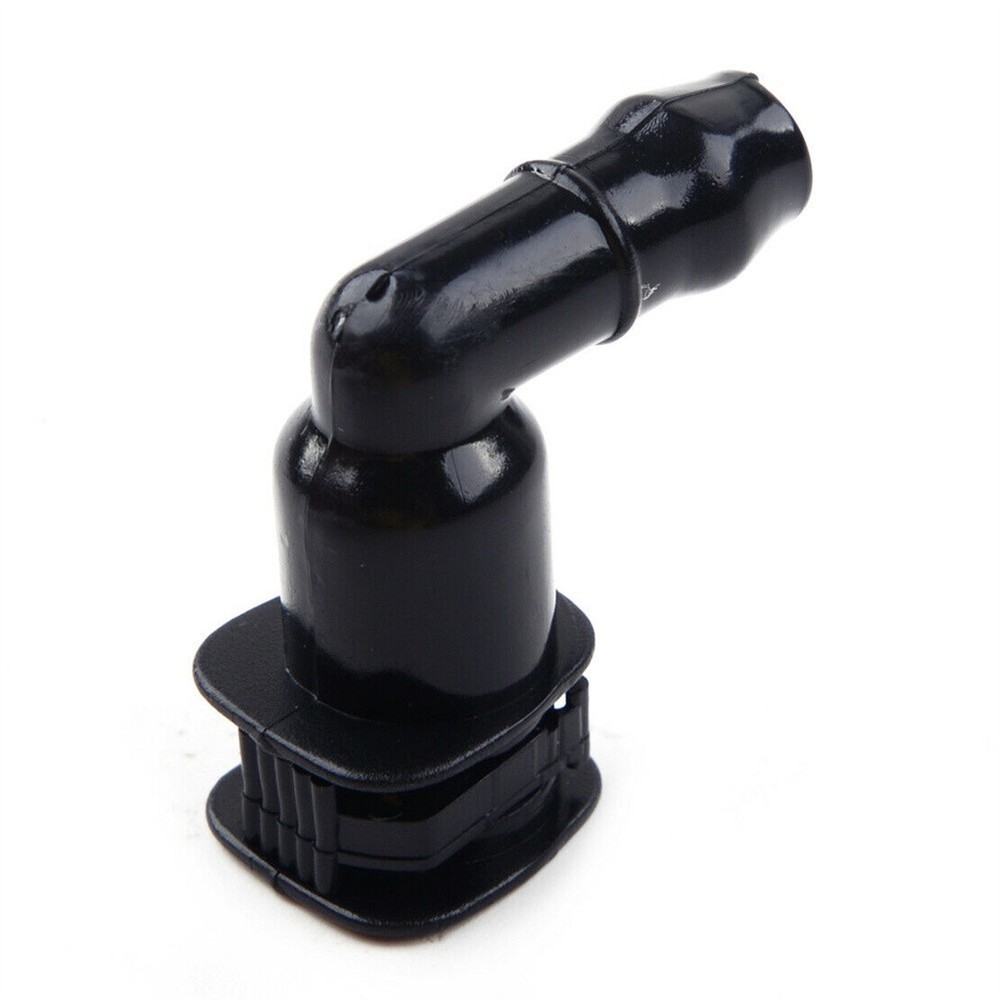 Practical Headlight Washer Connector Elbow Car Accessories Accessories Black