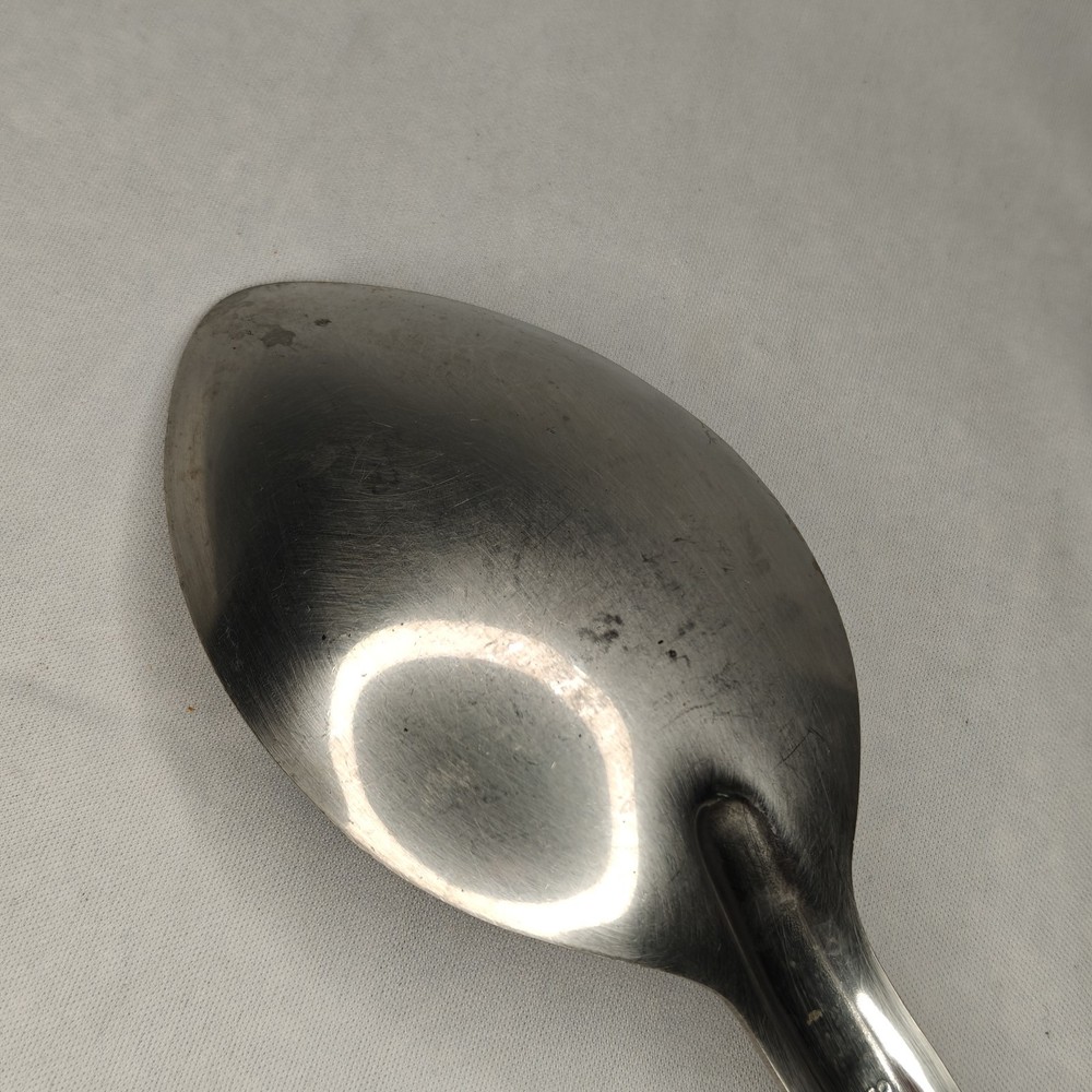 13" Commercial Restaurant Stainless Solid Spoon w/Plastic Handle