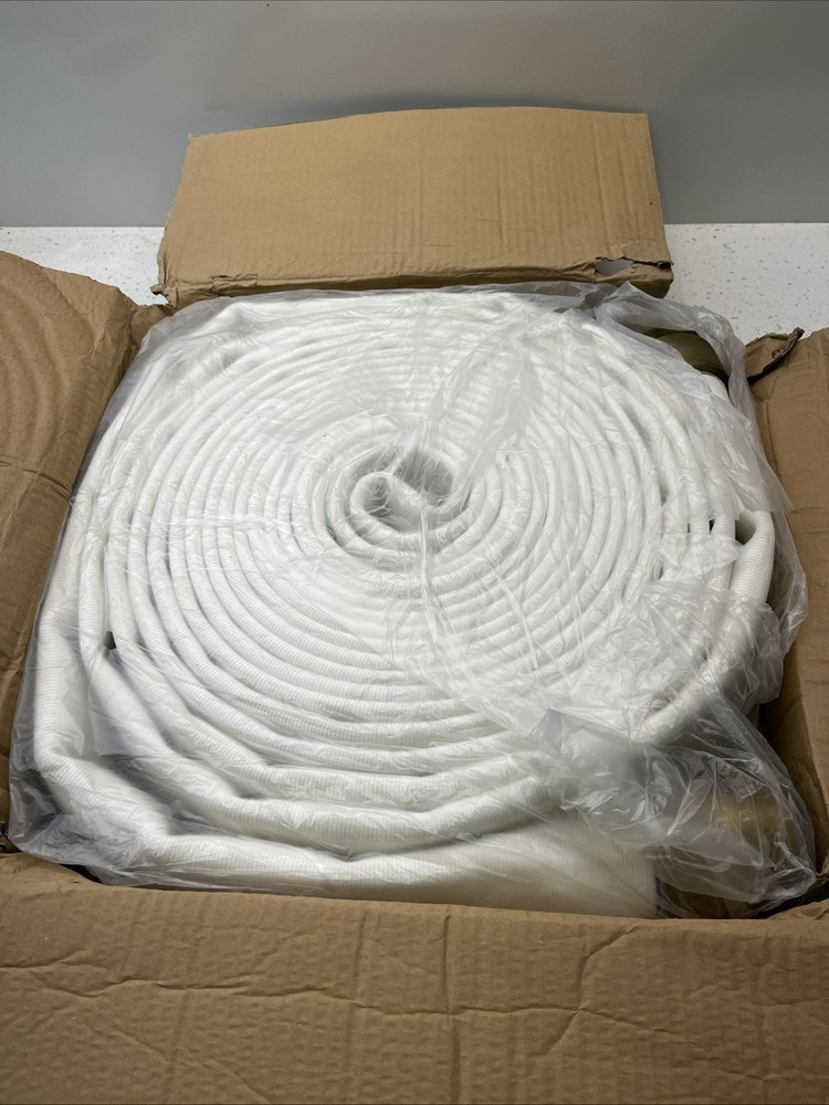 2-1/2" x 50' Double Jacket 800PSI Test EPDM Lining W/Brass PL NST